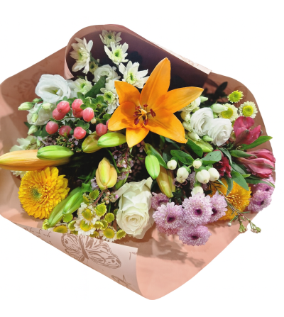 Ramo variado lily orange